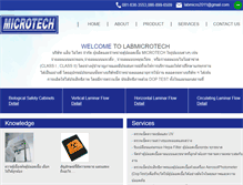 Tablet Screenshot of labmicrotech.com